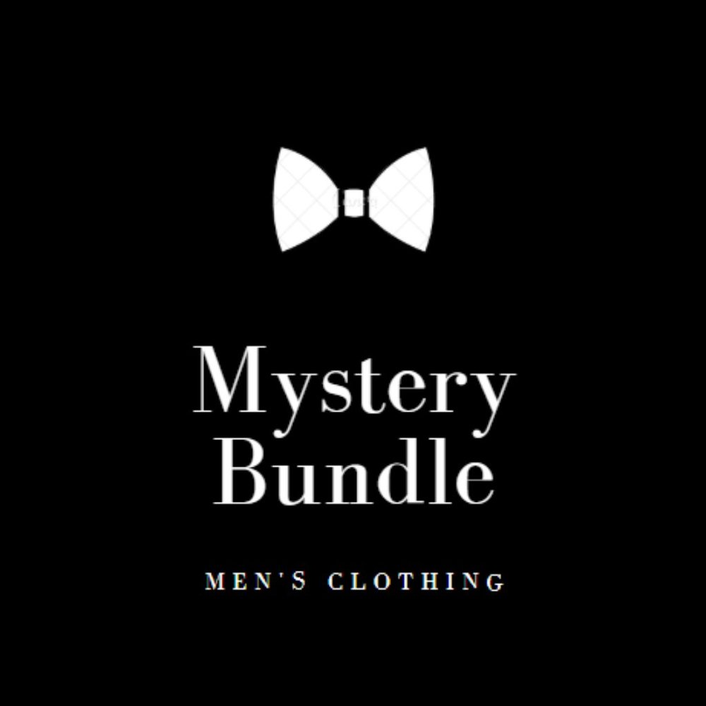 Men's Clothing Mystery Bundle - 5-7 Items
